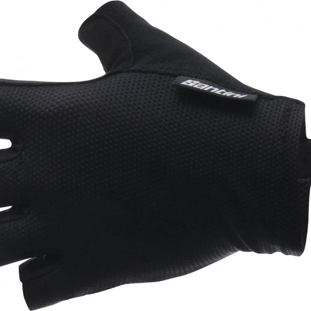 Santini Brisk Mesh Summer Gloves Black