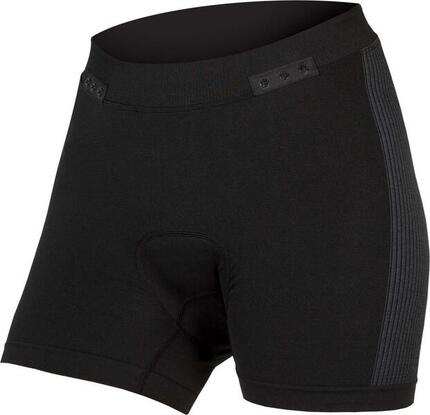 Endura Damen-Boxershorts mit gepolsterter Clickfast-Funktion in Schwarz