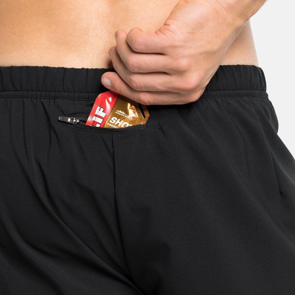 Short 2-en-1 Odlo Zeroweight 5in Noir 3/7