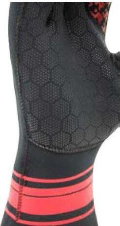 Guanti Rafal NEO-R in neoprene rosso/nero M 3/3