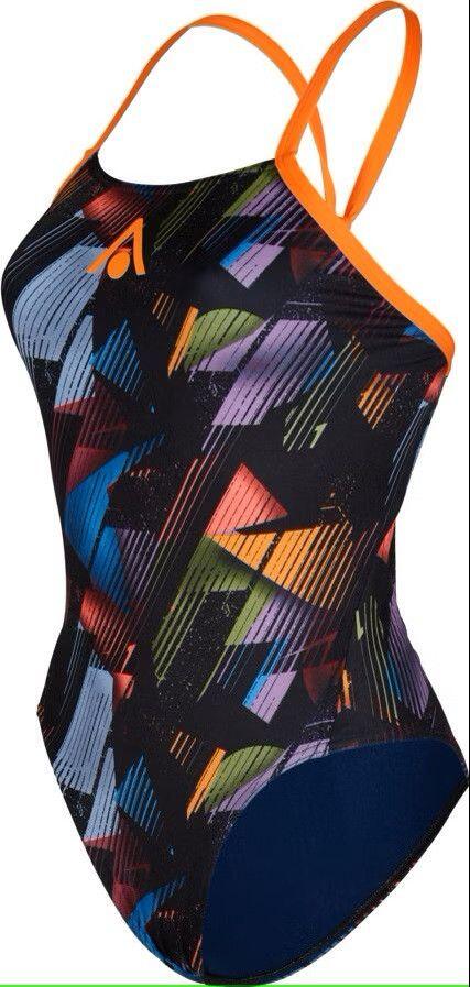 Aquasphere Essential Tie Back Swimsuit Multi Colour 2/5