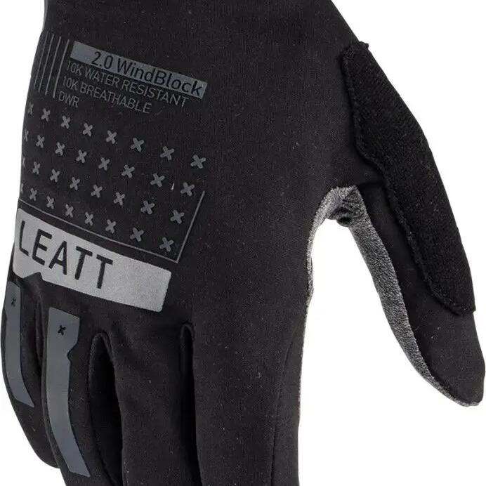 Leatt MTB 2.0 WindBlock Long Gloves Black