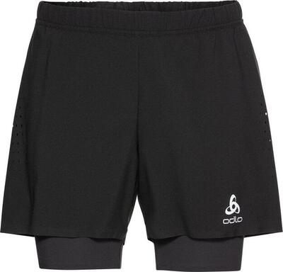 Odlo zeroweight 5in 2-in-1 shorts zwart