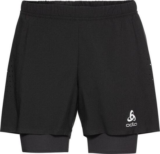 Odlo Zeroweight 5in 2-in-1 Shorts Schwarz