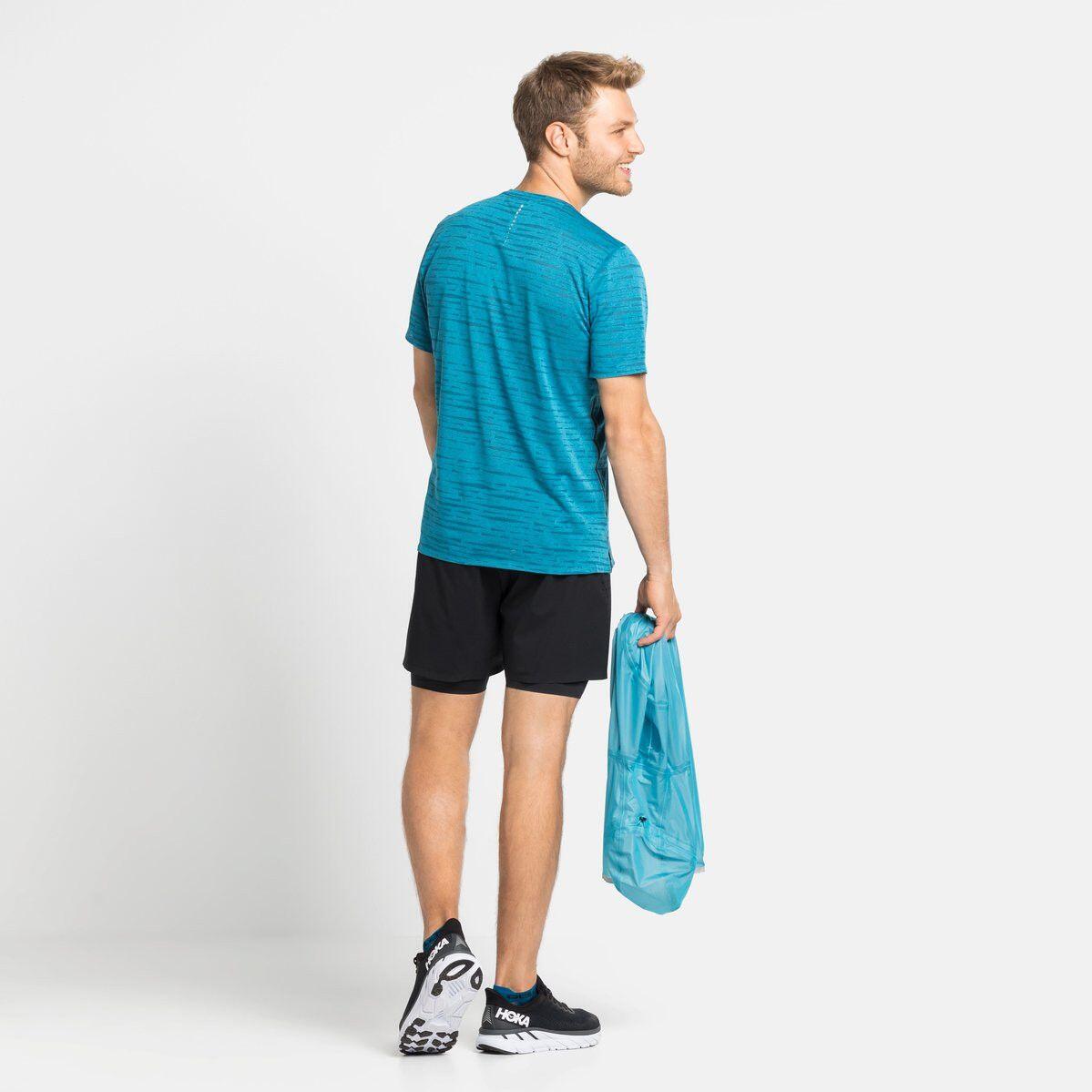 Short 2-en-1 Odlo Zeroweight 5in Noir 4/7
