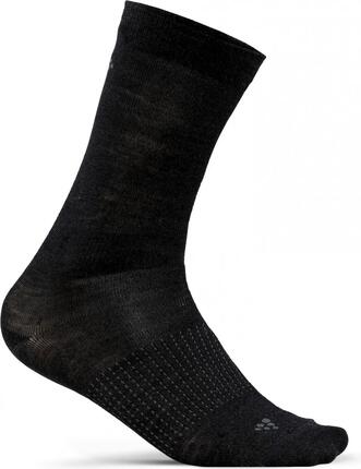 Chaussettes Craft Core Wool Noir (2 paires)