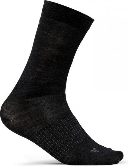 Chaussettes Craft Core Wool Noir (2 paires)