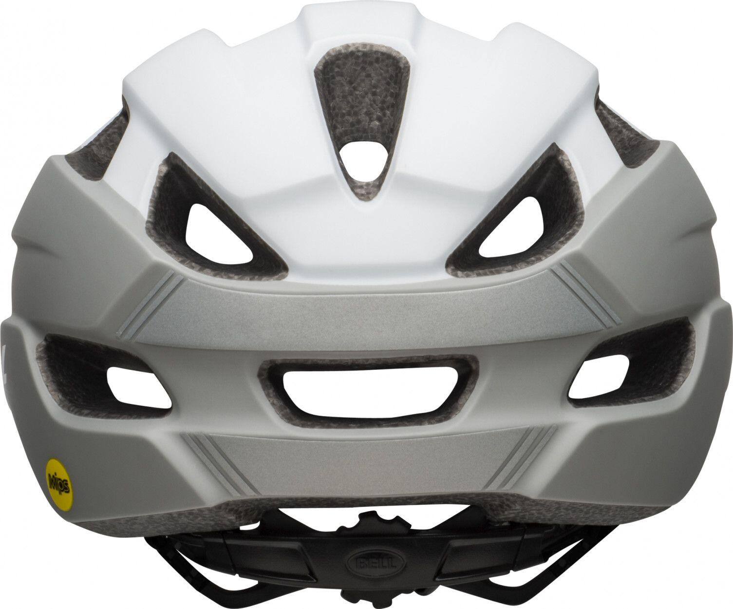 Casque Bell Trace Mips Mat Blanc Argent 3/6