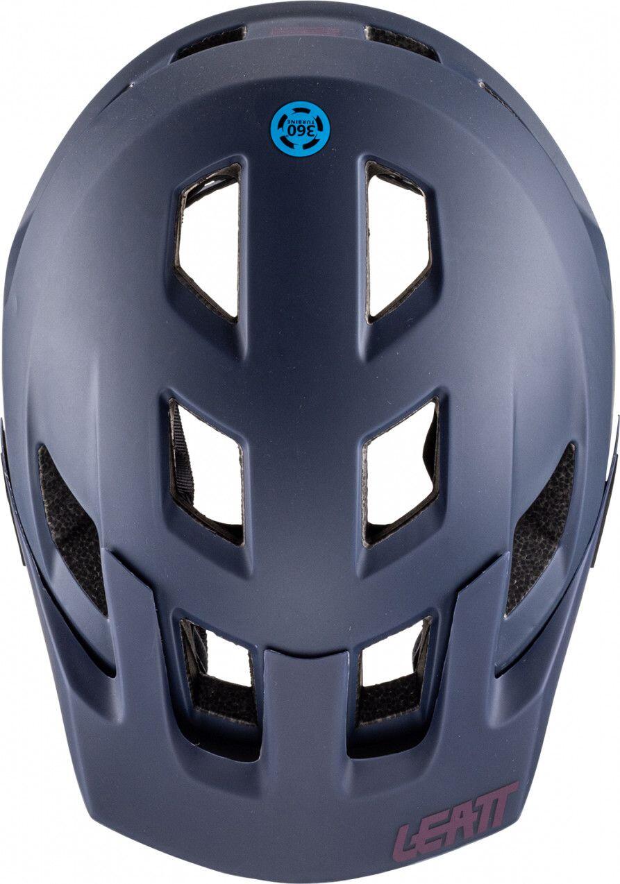 Casque VTT Leatt All Mountain 1.0 V22 Dusk Bleu 4/7