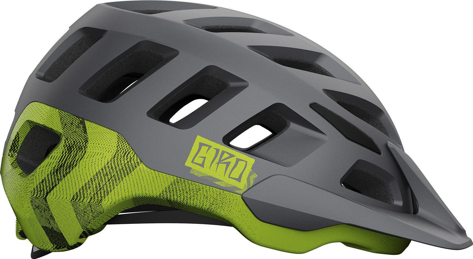 Casque Giro Radix gris Lime 2/3