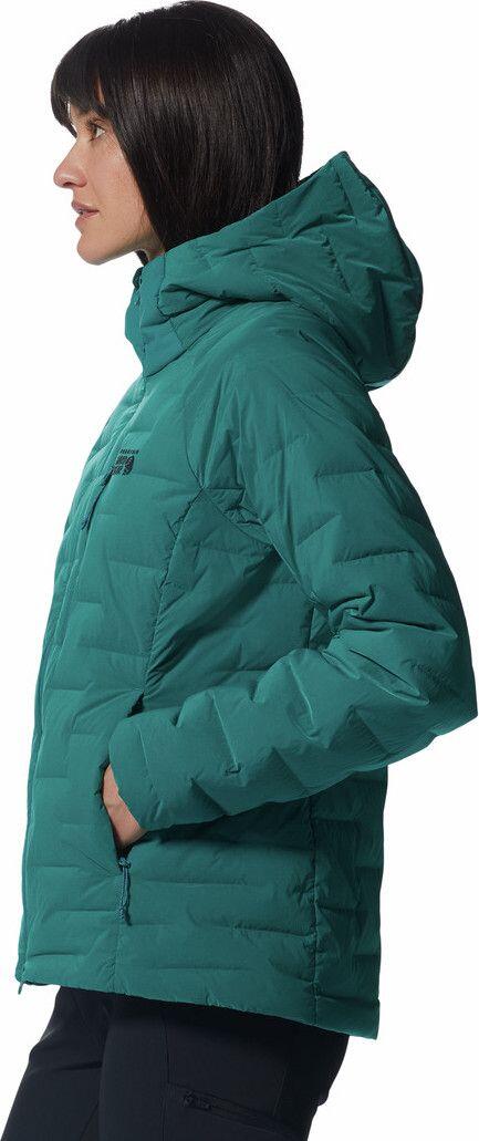 Doudoune Femme Mountain Hardwear Stretchdown Hoody Vert 3/7