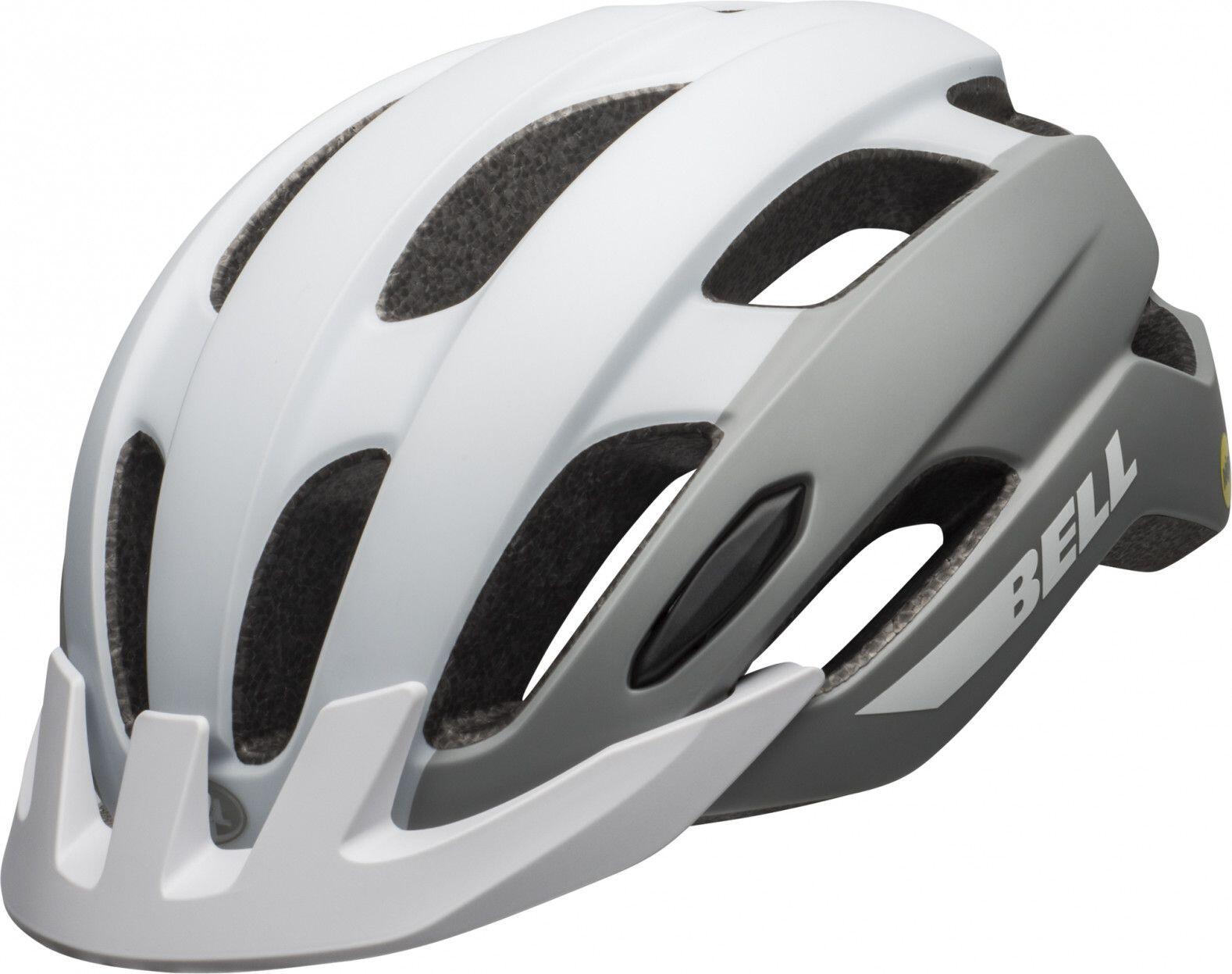 Casque Bell Trace Mips Mat Blanc Argent 5/6