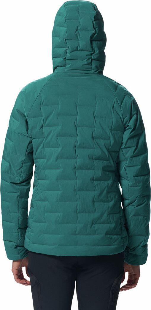 Doudoune Femme Mountain Hardwear Stretchdown Hoody Vert 2/7