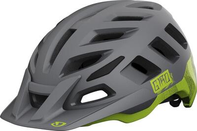 Giro radix helm grijs lime 2022