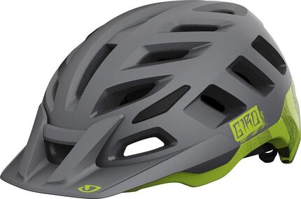 Giro Radix Helm Grijs Lime 2022