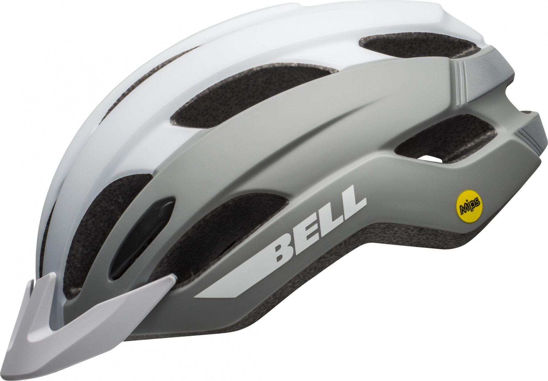 Casque Bell Trace Mips Mat Blanc Argent 4/6