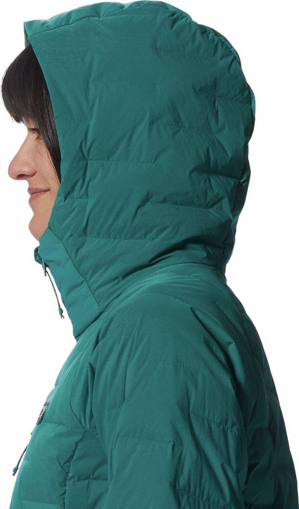 Doudoune Femme Mountain Hardwear Stretchdown Hoody Vert 5/7