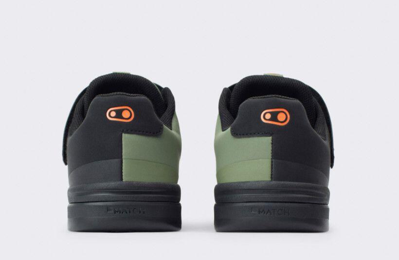 Chaussures VTT Crankbrothers Stamp Speedlace Vert / Orange 5/7