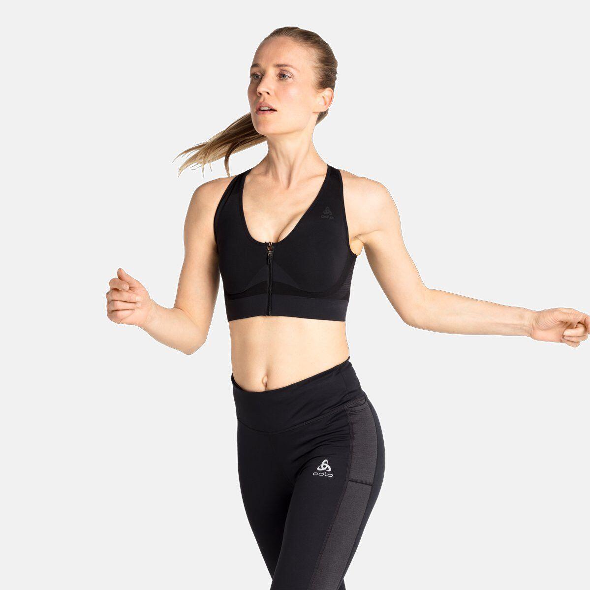 Brassière Odlo Seamless High Noir 3/7