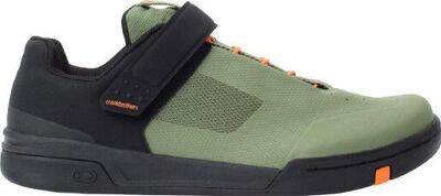 Scarpe MTB Crankbrothers Stamp Speedlace Verde/Arancione
