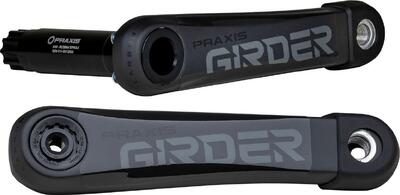 Praxis girder carbon direct mount cranks (zonder case) zwart