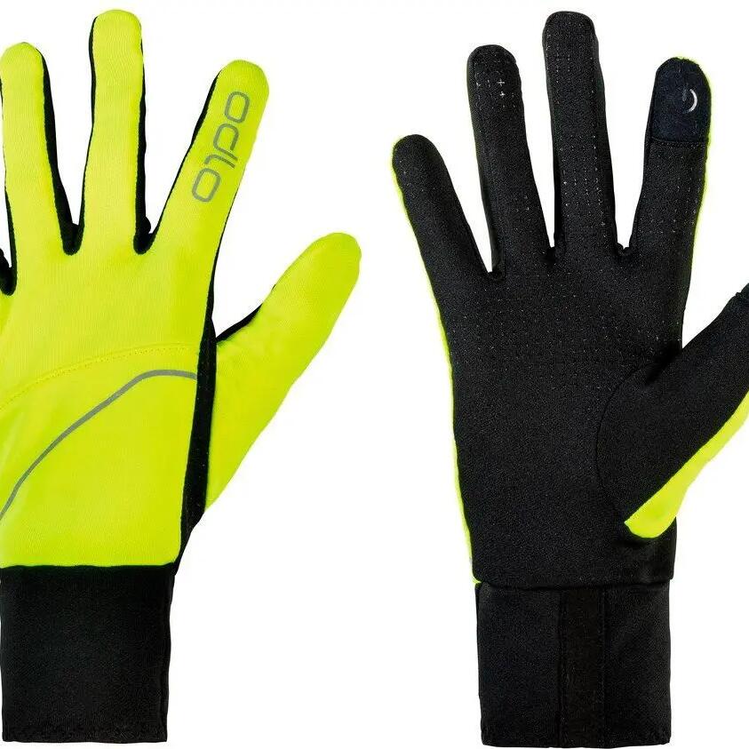 Gloves Hiver Odlo Intensity Safety Light Yellow unisex