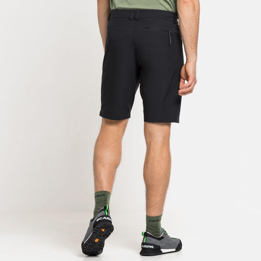 Pantaloncini Odlo Fli neri 3/4