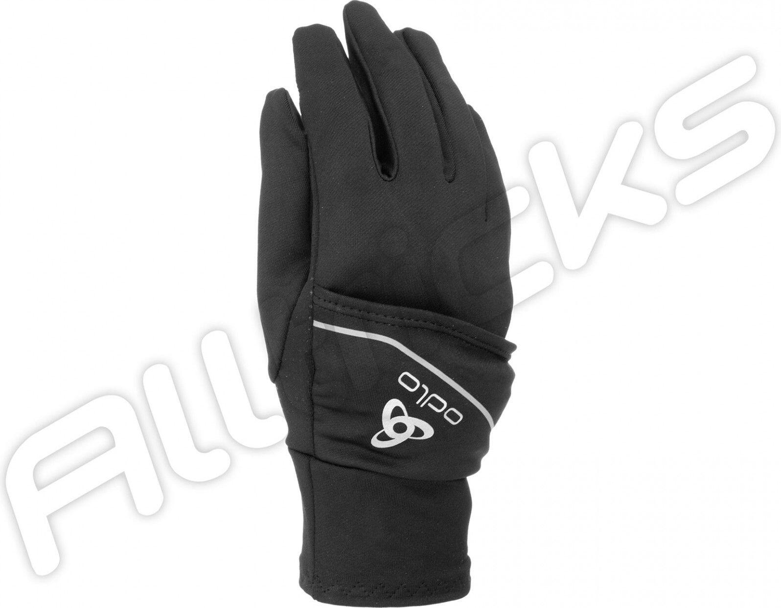 Paar Odlo Intensity Cover Safety Light Handschoenen Zwart Unisex 4/4