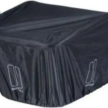 Basil Keep Dry - Rain Cover for Bike Basket - Large - Gray