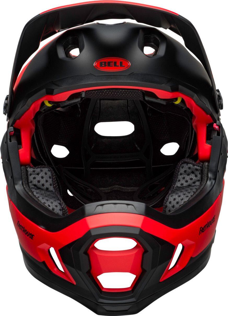 Casque avec Mentonnière Amovible Bell Super DH Mips FastHouse Rouge Noir 3/7