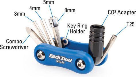 Park Tool MTC-20 8-Functie Multi-Tool 3/3