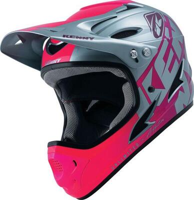 Casco Integrale Kenny Down Hill 2022 Graphic Rosa