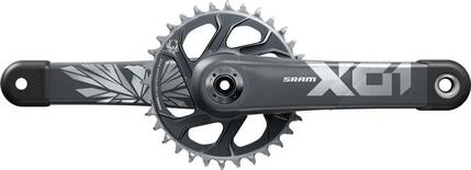 Crankset X01 Eagle Boost DUB - black