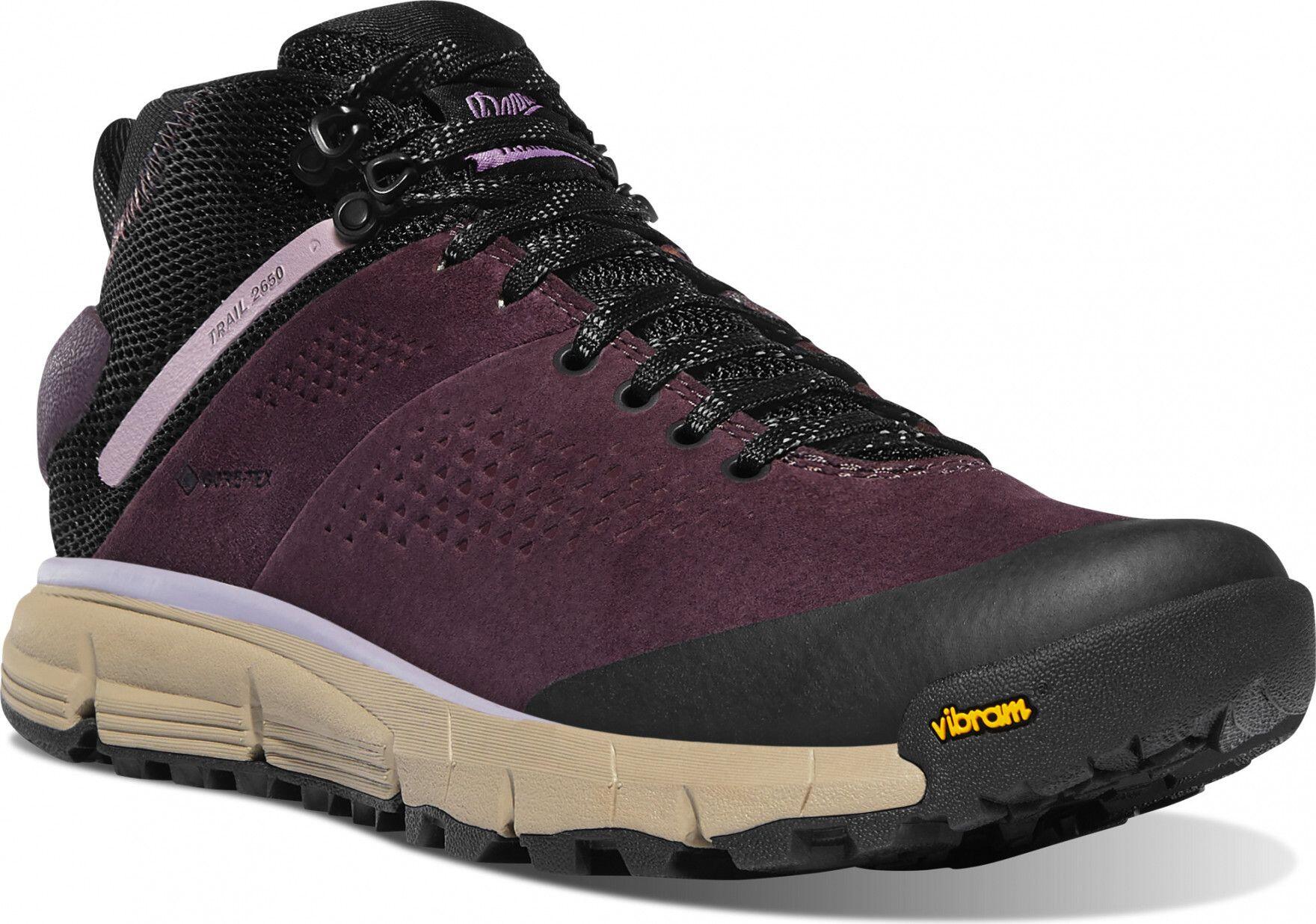 Zapatos de senderismo Danner Trail 2650 Mid Gtx para mujer, color púrpura 2/5