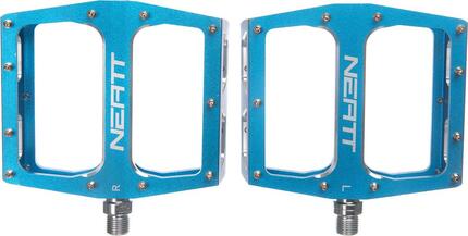 Paire de Pédales Plates Neatt Attack V2 XL 11 Picots Bleu