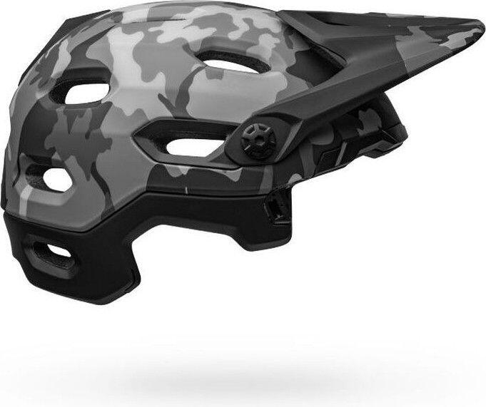 Bell Super DH Mips Casco con mento rimovibile Nero Grigio Camo 6/7