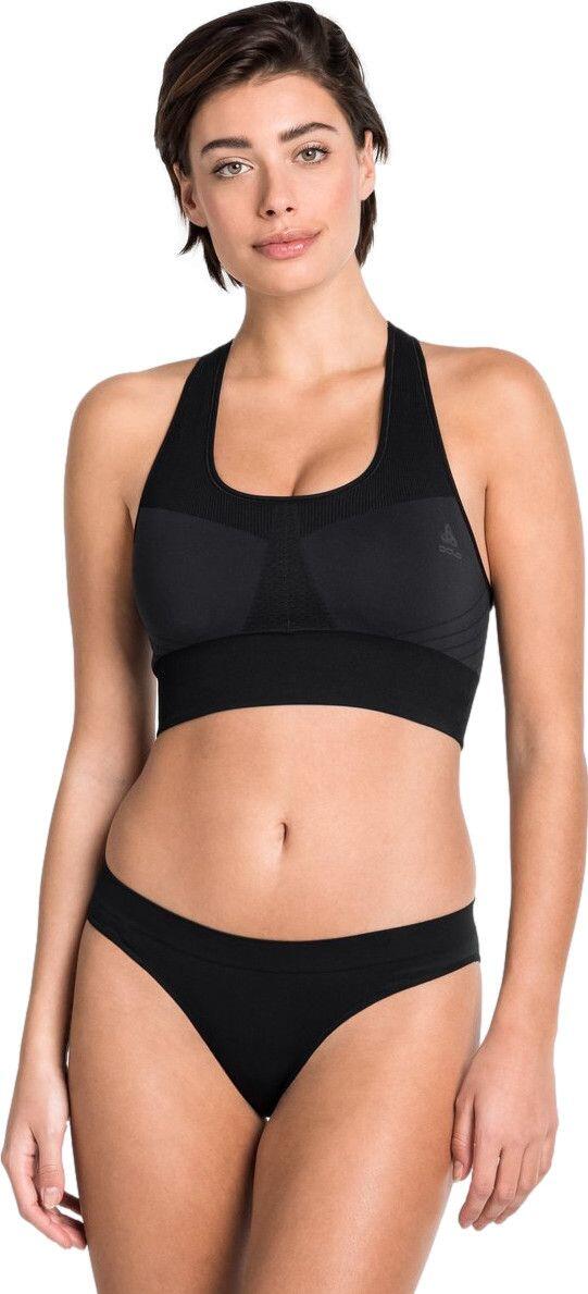 Odlo Seamless Medium Bralette Zwart Dames 3/4