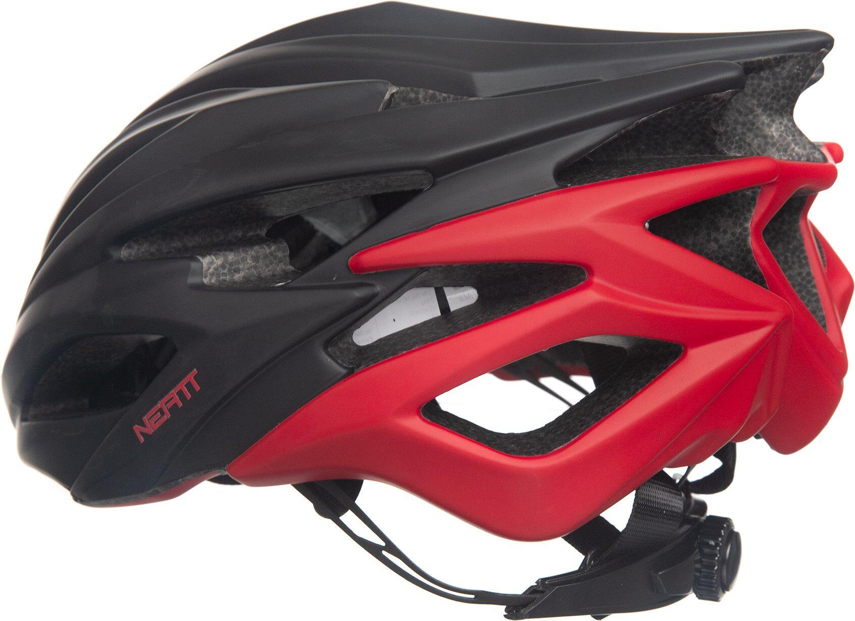 Capacete Neatt Asphalte Race Preto Vermelho 6/7