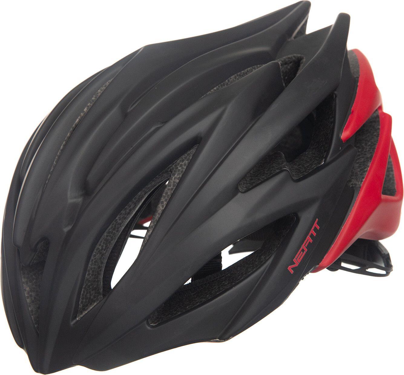 Capacete Neatt Asphalte Race Preto Vermelho 4/7