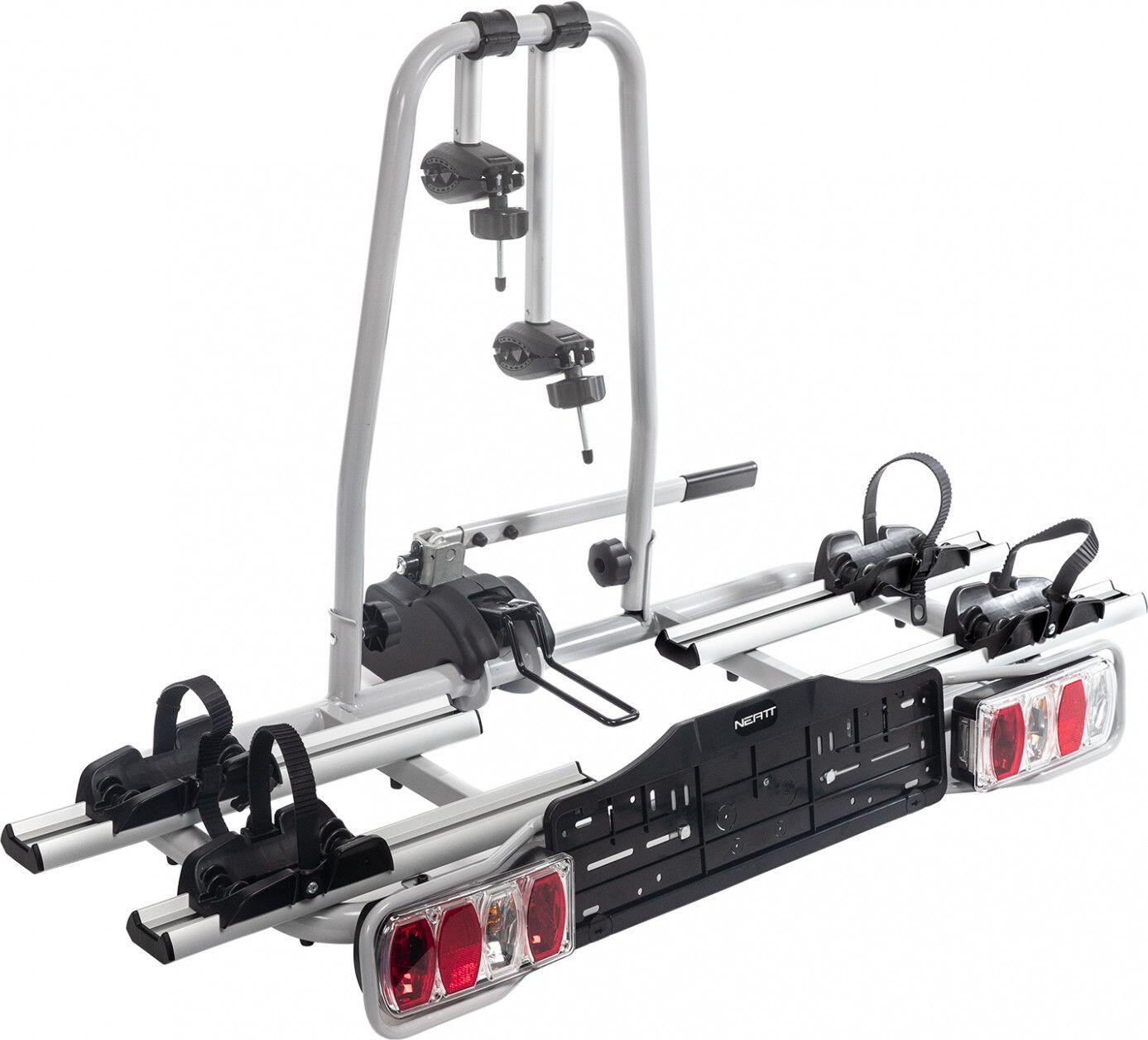 Portabicicletas de 2 bolas montado en enganche Neatt compatible con bicicletas e 2/5
