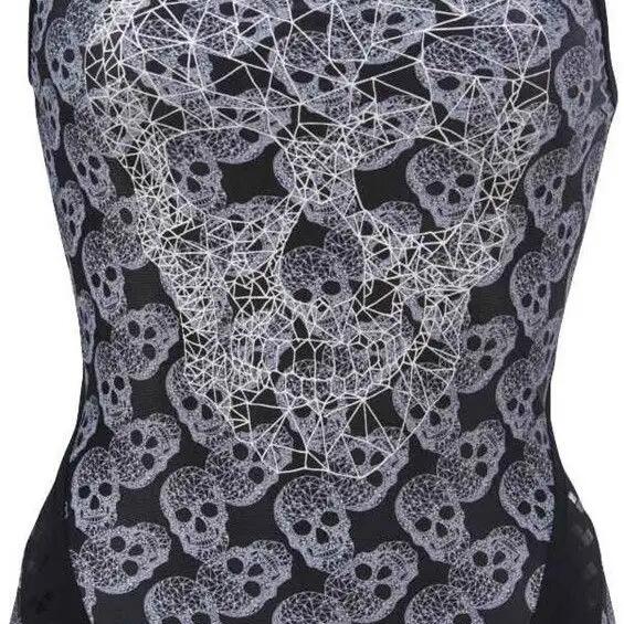 Arena Crazy Pop Skulls One-piece Swimsuit