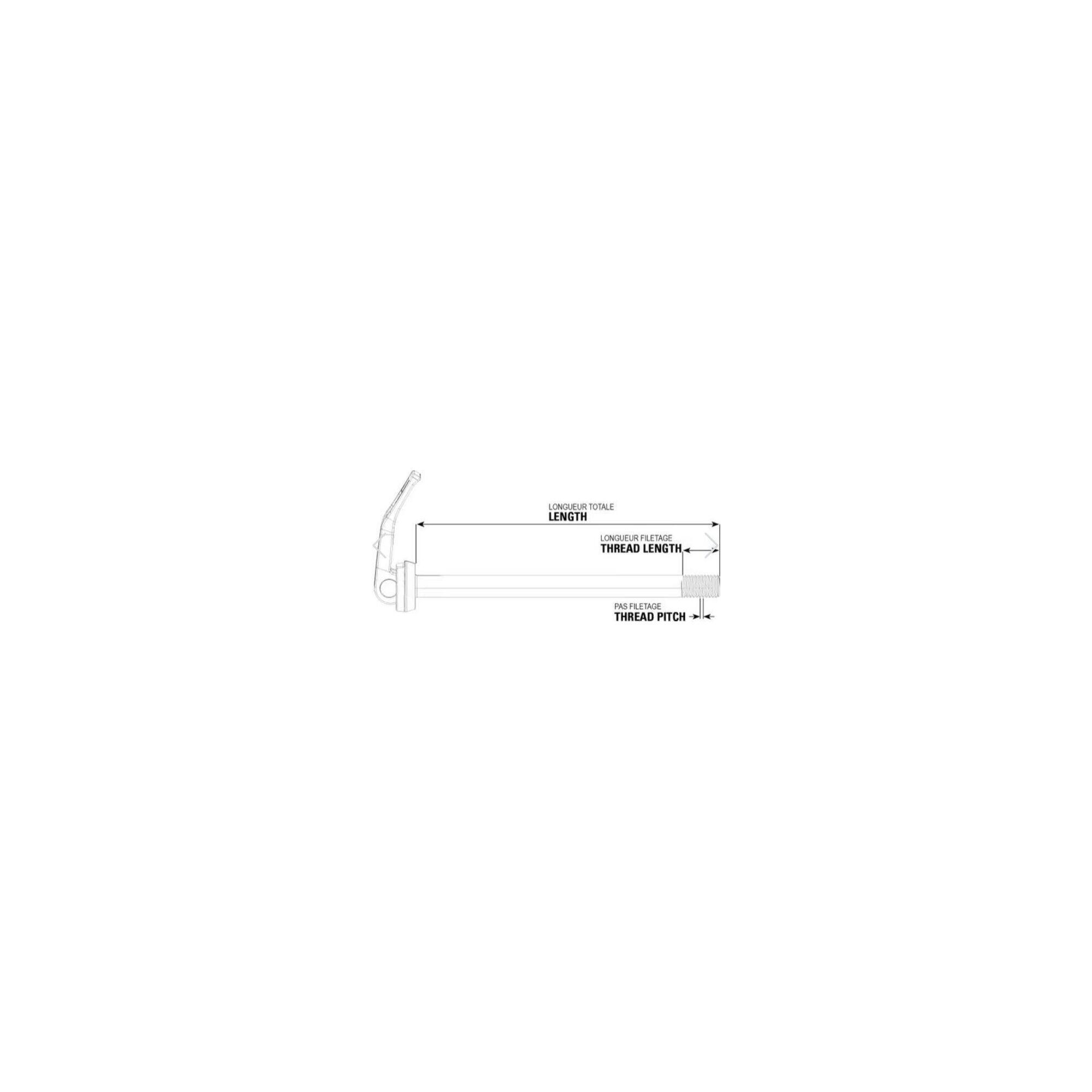 Miez butuc XLC QR-H01 12x135 quick-release