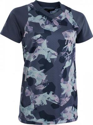 Ion scrub women's short sleeve jersey black