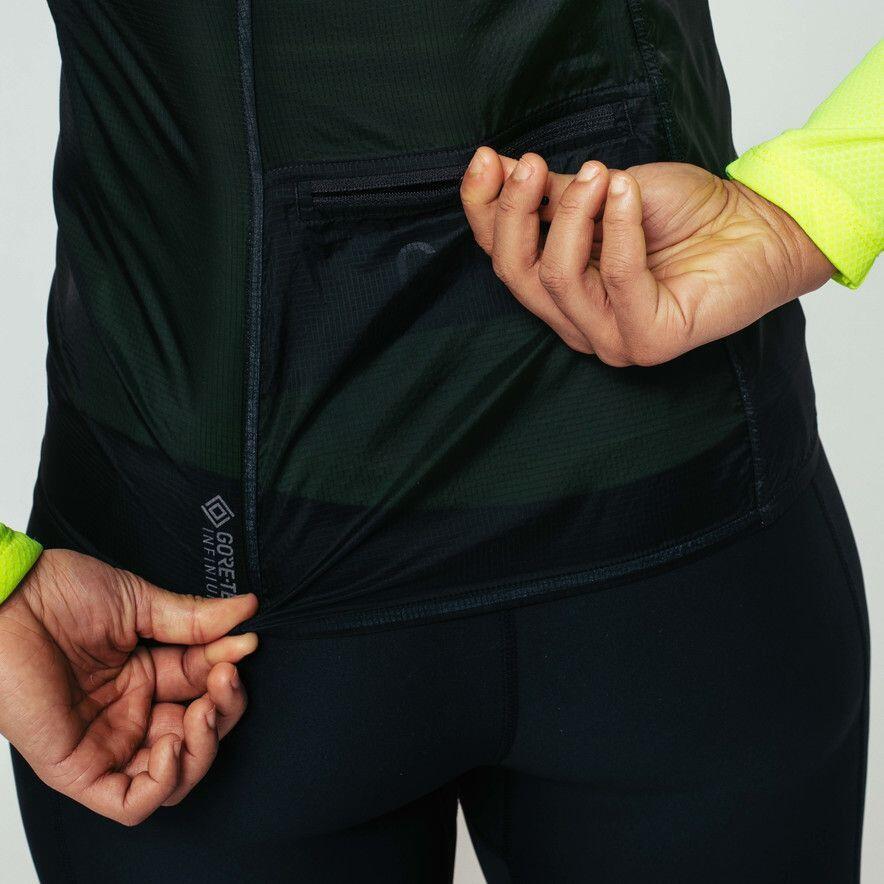 Gilet Sans Manches Gore Wear Drive Windstopper Noir Femme 6/6