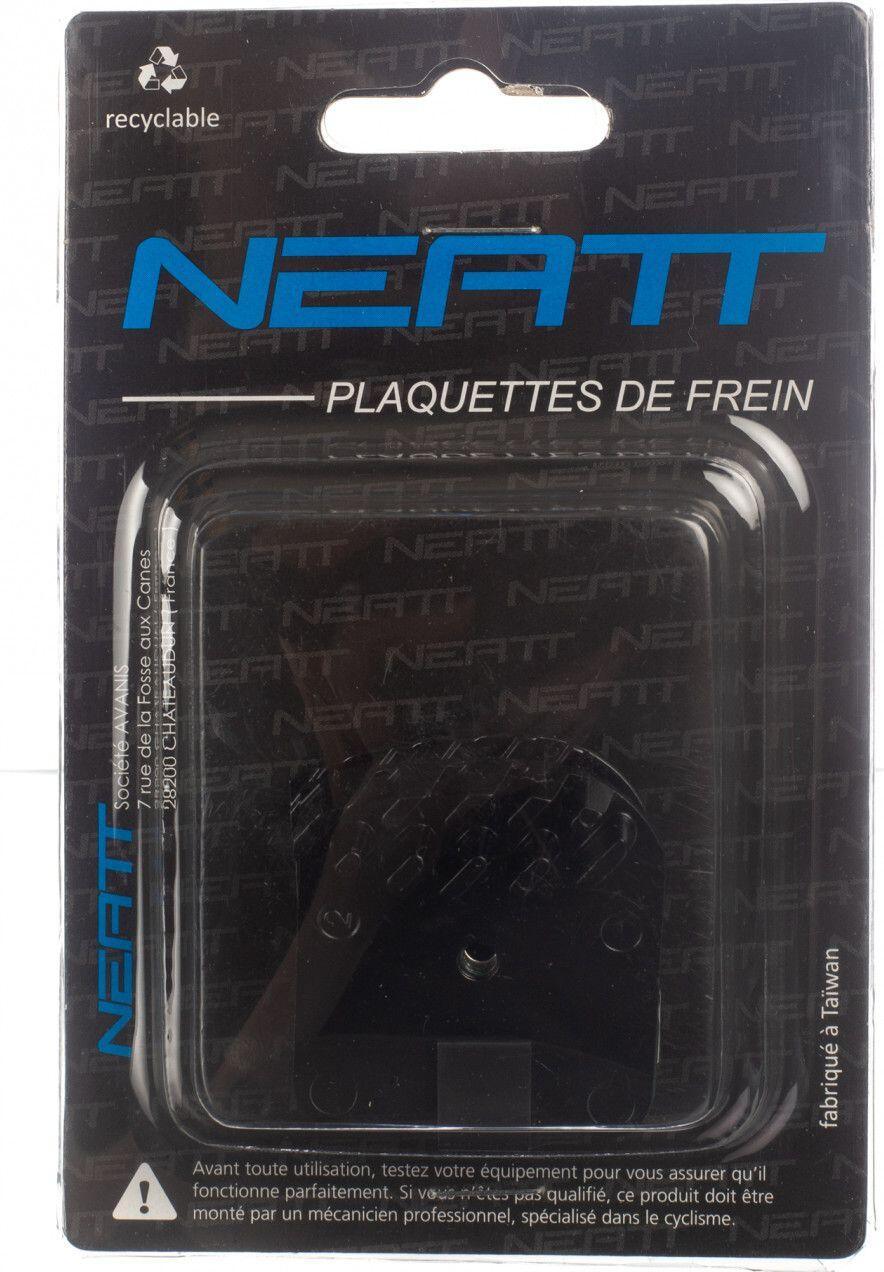Paar Neatt Geventileerde Pads voor Shimano Saint M820 / Zee M640 Metaal 3/3