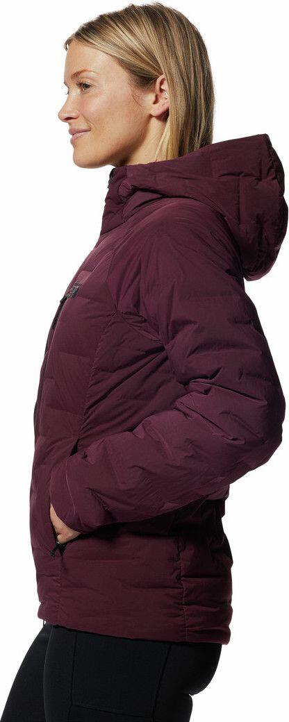 Mountain Hardwear Women's Stretchdown Hoody Bordeaux 3/7