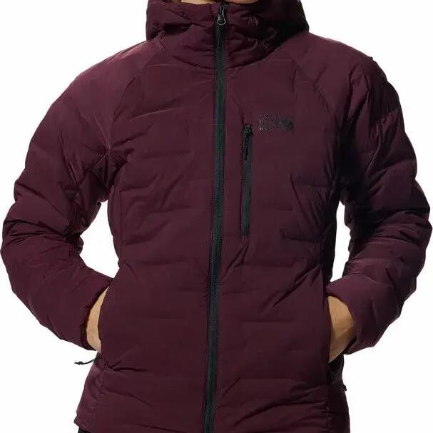 Mountain Hardwear Women's Stretchdown Hoody Bordeaux