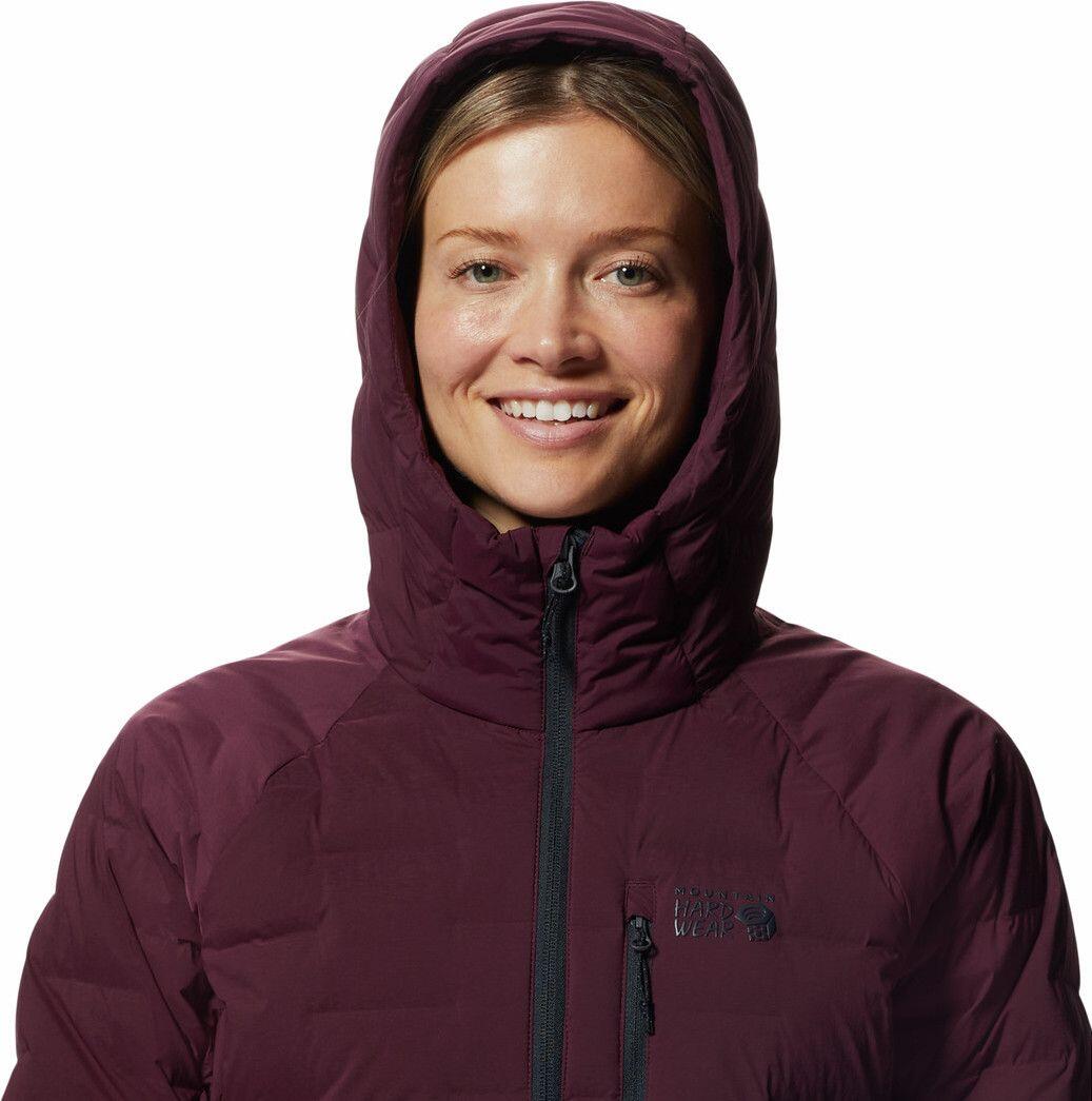 Mountain Hardwear Women's Stretchdown Hoody Bordeaux 4/7