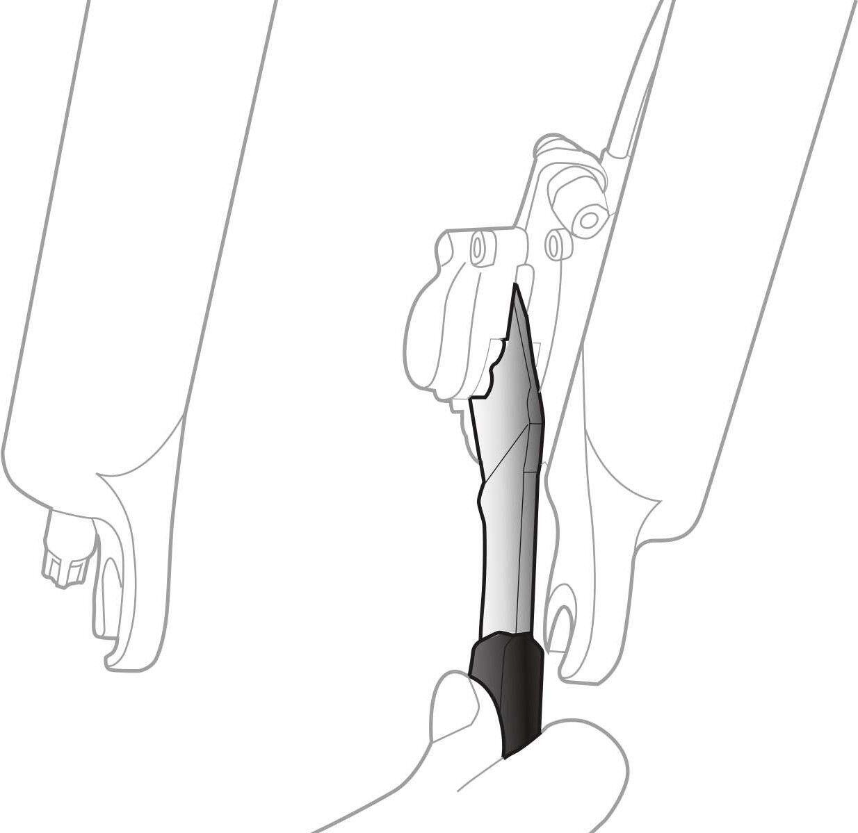 Écarteur De Plaquettes De Frein 2 Pièces – Ergonomic, Pour VTT, Vélo De Route Et Quad, Réinitialisation De Piston Hydraulique