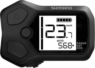 Shimano stappen display computer sc-e5003 22,2 mm voor fietsen